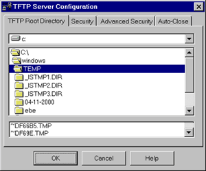 TFTP Server Screenshot